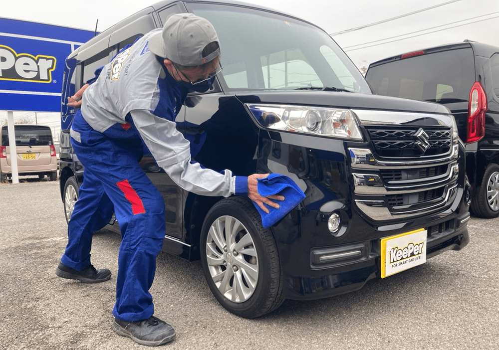 キーパーコーティング施工スタッフ