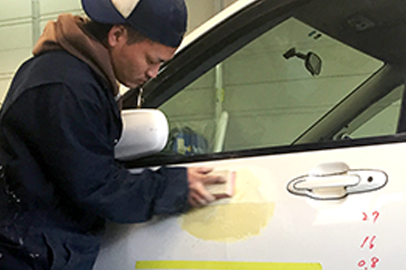 下地作り、下地塗装